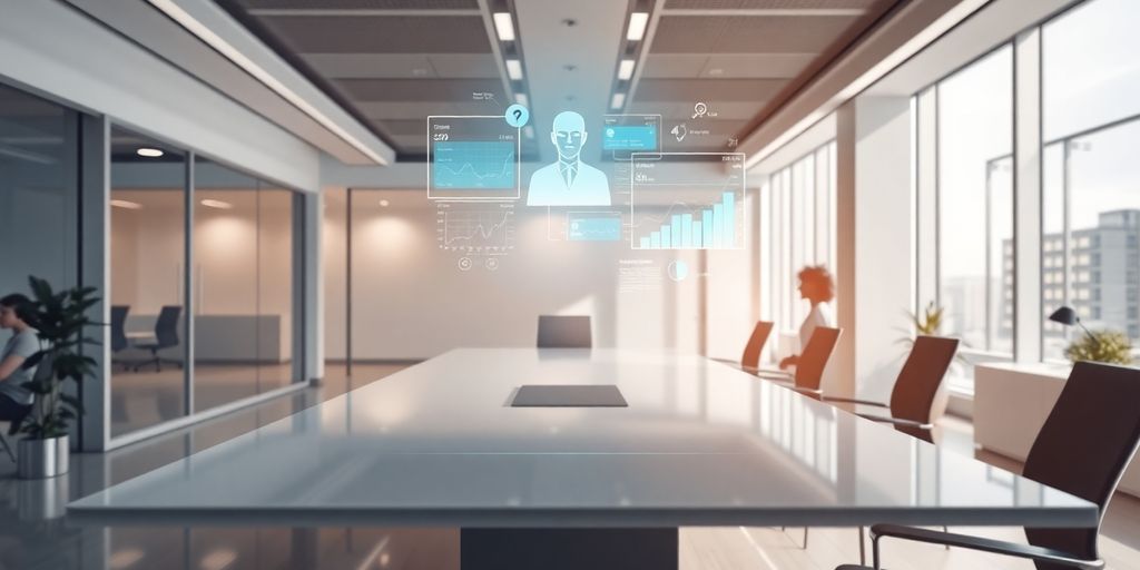 KI-Agenten helfen: Büro, Buchhaltung, KI-Agenten, Unterstützung, Effizienz, Zukunft, Technologie