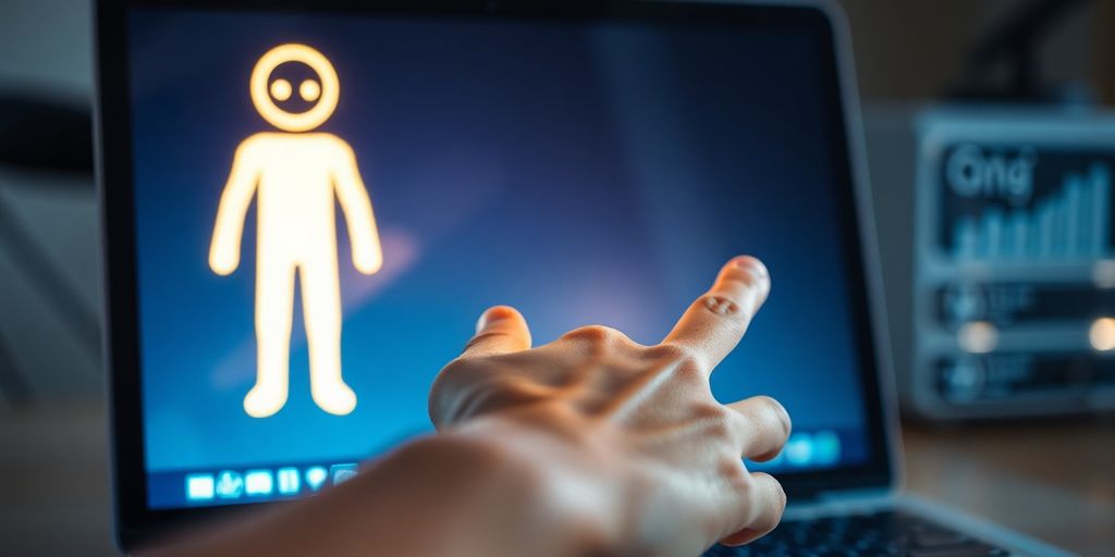 KI-Agent auf Laptop-Bildschirm